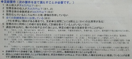 支給要件