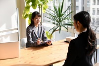面談